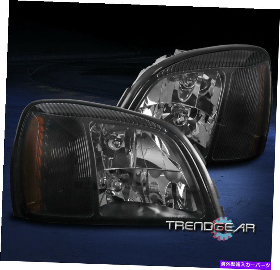 USヘッドライト 00-05 Cadillac Deville DHS DTS STSの交換ヘッドランプランプブラック FOR 00-05 CADILLAC DEVILLE DHS DTS STS REPLACEMENT HEADLIGHT HEADLAMP LAMP BLACK【並行輸入品】