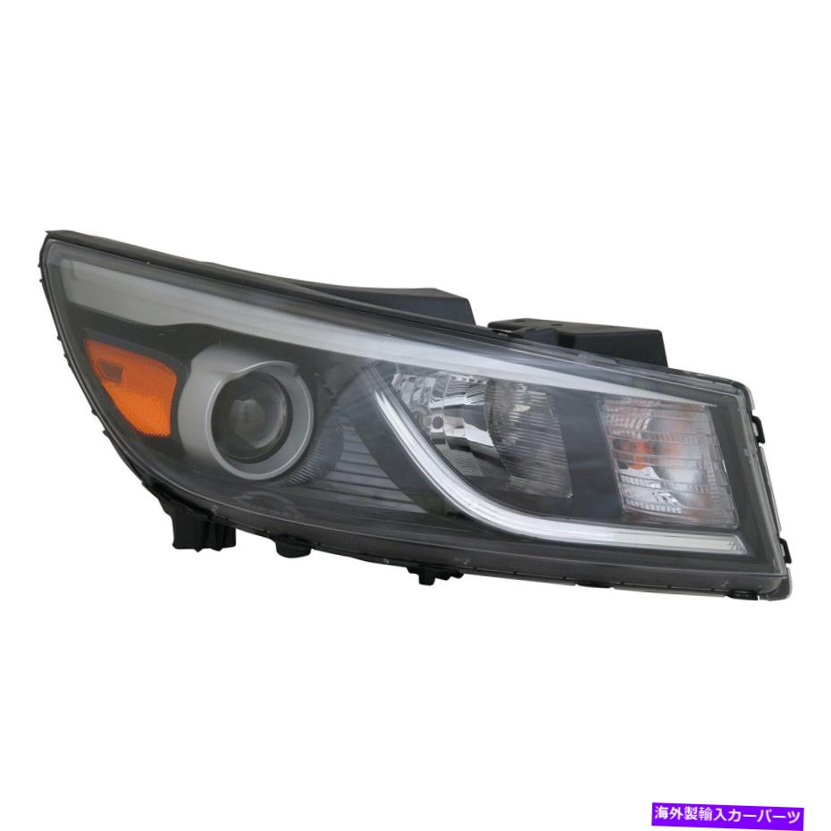USヘッドライト ヘッドライトアセンブリ - CAPA認証右TYC 20-9651-00-9フィット15-18 Kia Sedona Headlight Assembly-Capa Certified Right TYC 20-9651-00-9 fits 15-18 Kia Sedona【並行輸入品】