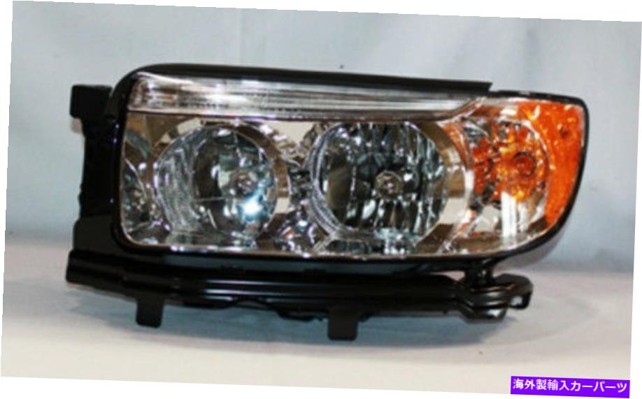 USヘッドライト ヘッドライトは2006-2008 Subaru Forester Tycに収まります Headlight fits 2006-2008 Subaru Forester TYC【並行輸入品】