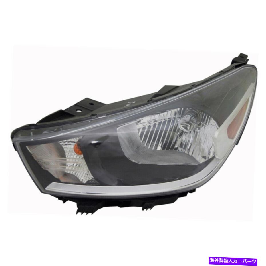 USヘッドライト ヘッドライトアセンブリ - 通常の左のTYC 20-16282-00フィット18-20 Kia Rio Headlight Assembly-Regular Left TYC 20-16282-00 fits 18-20 Kia Rio【並行輸入品】｜Us Custom Parts Shop USDM