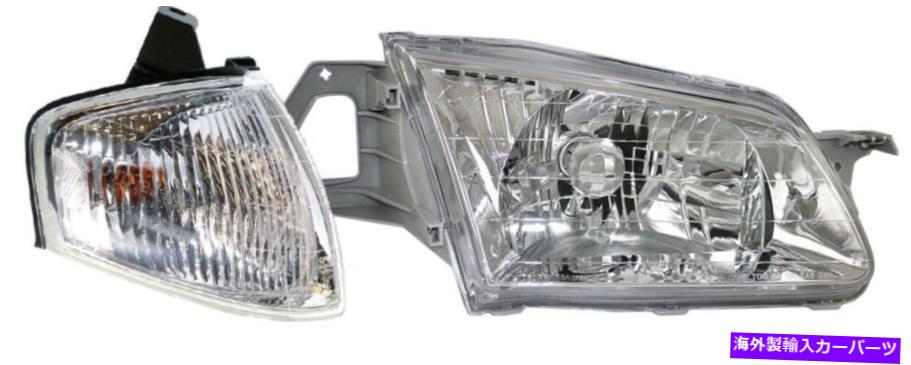 USヘッドライト *新しい*ヘッドライト＆コーナーランプのためのマツダ323 Protege Astina BJ1 1998- 2000 Right *NEW* HEADLIGHT & CORNER LAMP for MAZDA 323 PROTEGE ASTINA BJ1 1998- 2000 RIGHT【並行輸入品】｜Us Custom Parts Shop USDM