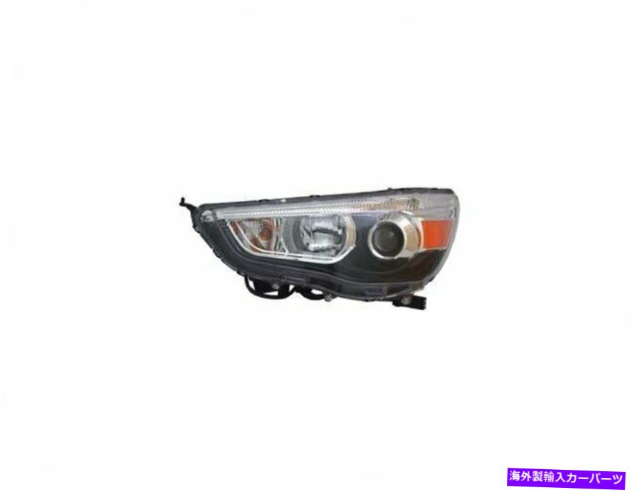 USヘッドライト 2011-2018三菱アウトランダースポーツヘッドライトアセンブリ左TYC 85823HN For 2011-2018 Mitsubishi Outlander Sport Headlight Assembly Left TYC 85823HN【並行輸入品】