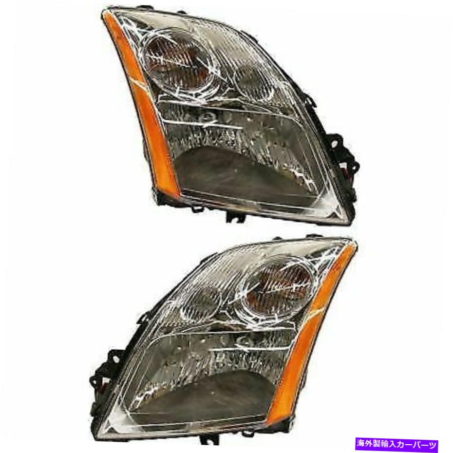 USヘッドライト Headlight 2007-2009日産セントラの運転手と助手席側W /電球のためのセット Headlight Set For 2007-2009 Nissan Sentra Driver and Passenger Side w/ bulb【並行輸入品】 59,818円