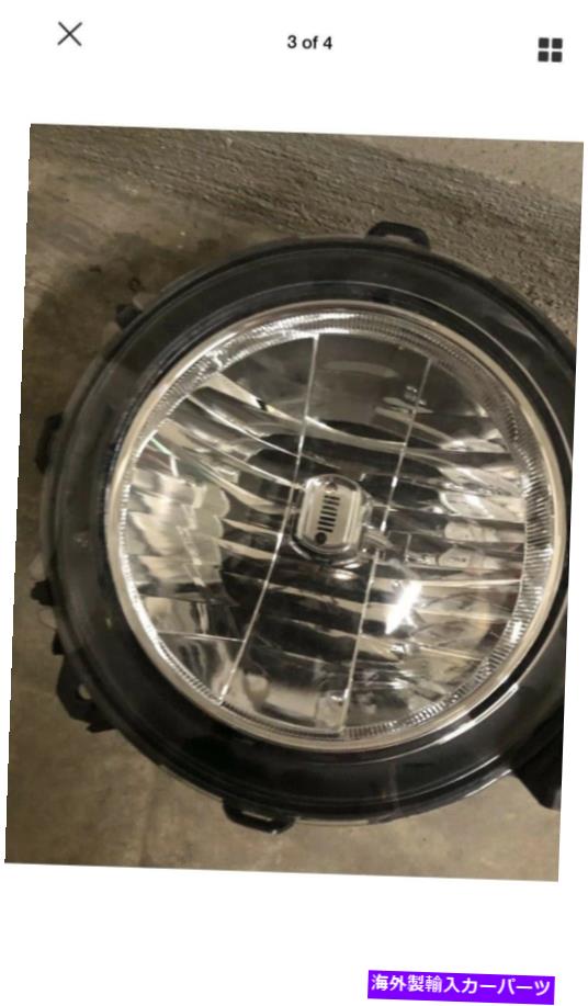 USヘッドライト ジープJL工場ハロゲンヘッドライト。 2018-2019ラングラー。 55112872AF 55112873AF. Jeep JL factory halogen headlights. 2018-2019 Wrangler. 55112872AF 55112873AF【並行輸入品】