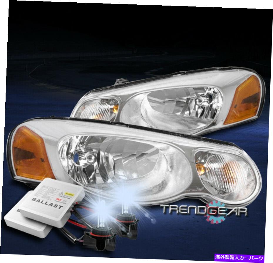 USヘッドライト 04-06 Chrysler Sebringコンバーチブル/セダンヘッドライトヘッドランプクロームW / 8K HID FOR 04-06 CHRYSLER SEBRING CONVERTIBLE/SEDAN HEADLIGHTS HEADLAMP CHROME W/8K HID【並行輸入品】