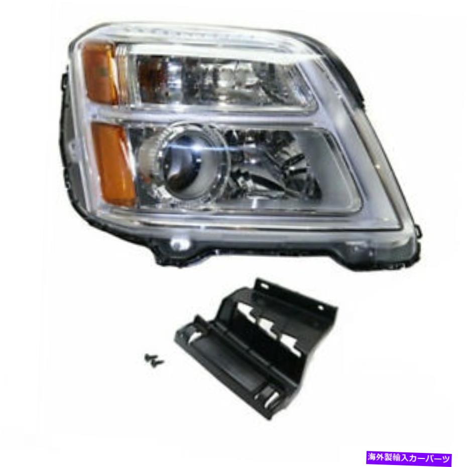 USヘッドライト 16-17地形SL / SLE / SLTフロントヘッドライトヘッドランプハロゲンヘッドライト右側 16-17 Terrain SL/SLE/SLT Front Headlight Headlamp Halogen Head Light Right Side【並行輸入品】