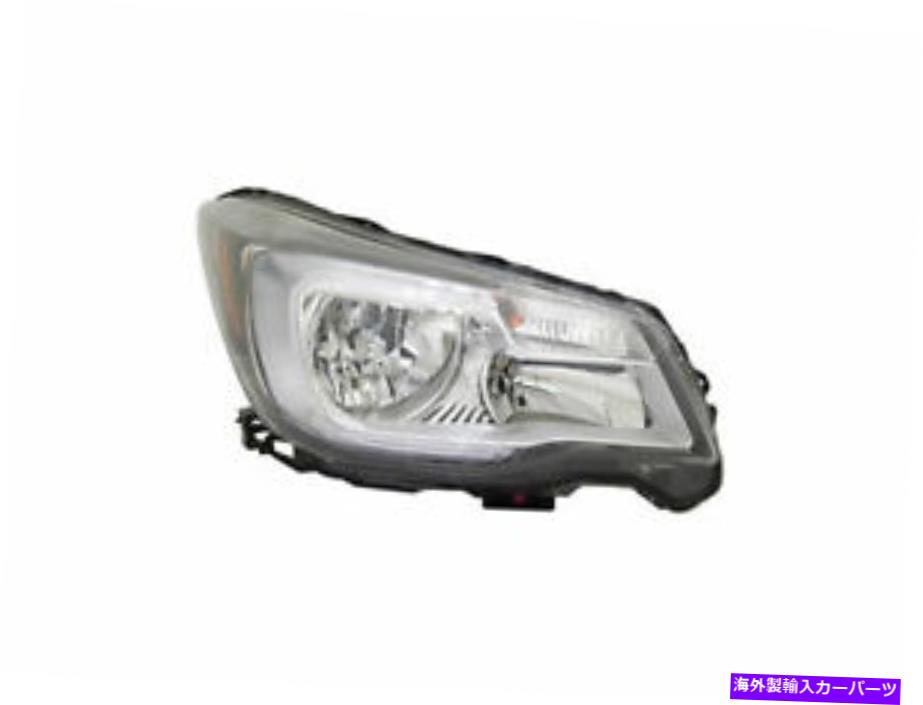 USヘッドライト 右 - 乗客側のヘッドライトアセンブリ3ZKD75 Subaru Forester 2017 2018 Right - Passenger Side Headlight Assembly 3ZKD75 for Subaru Forester 2017 2018【並行輸入品】