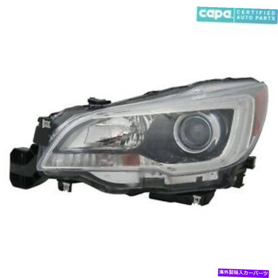 USヘッドライト 新しい左ハロゲンヘッドライトアセンブリは、Subaru Legacy 2015-2018 SU2502149C Capaにフィット NEW LEFT HALOGEN HEADLIGHT ASSEMBLY FITS SUBARU LEGACY 2015-2018 SU2502149C CAPA【並行輸入品】