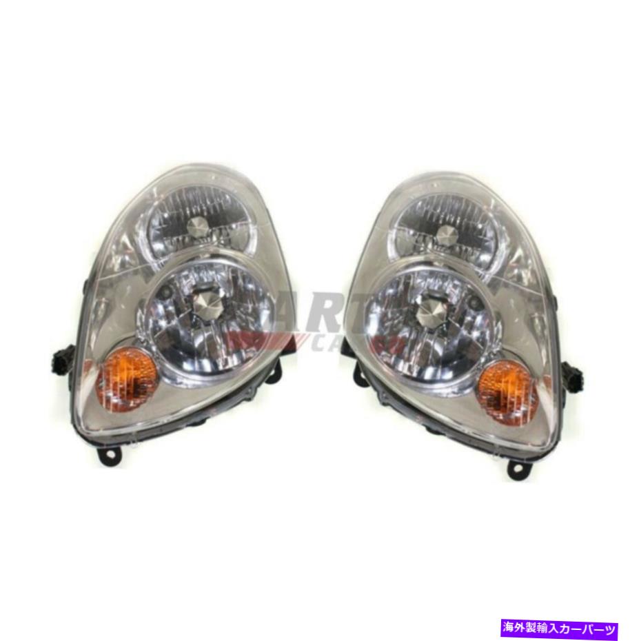 USヘッドライト 新しいヘッドランプアセンブリLH＆RHフィット2003-2004 Infiniti G35 26060AC025 26010AC025 NEW HEAD LAMP ASSEMBLY LH & RH FITS 2003-2004 INFINITI G35 26060AC025 26010AC025【並行輸入品】