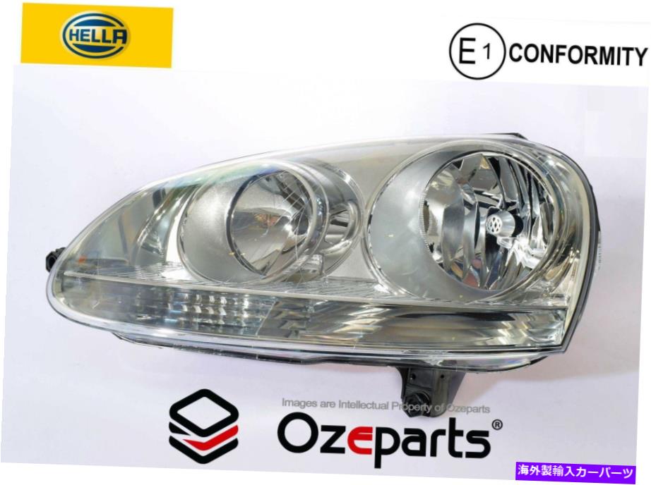 USヘッドライト Hella純正LH左ハンドライトランプクロムフォルクスワーゲンVW Jetta 06~09 HELLA Genuine LH Left Hand Head Light Lamp Chrome For Volkswagen VW Jetta 06~09【並行輸入品】|Us Custom Parts Shop USDM