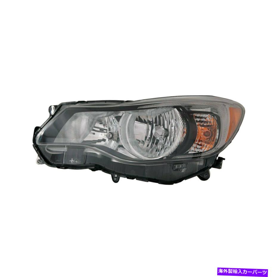 USヘッドライト Subaru Impraza 2014の場合SU2502154Cドライバ側の交換ヘッドライト For Subaru Impreza 2014 Replace SU2502154C Driver Side Replacement Headlight【並行輸入品】