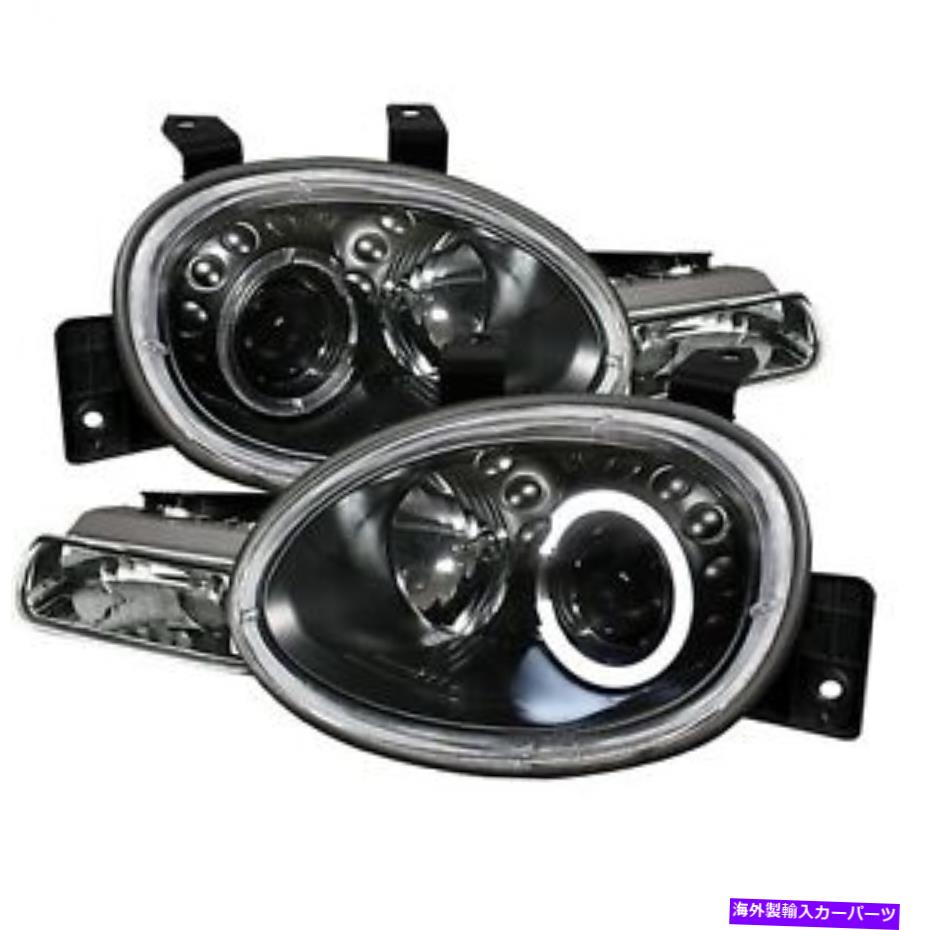 USヘッドライト Spyder Auto 5017420 Halo Projectorヘッドライトは95-99 Neonに収まります Spyder Auto 5017420 Halo Projector Headlights Fits 95-99 Neon【並行輸入品】