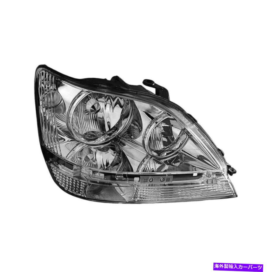 USヘッドライト LEXUS RX300 01-03 LX2503104Cの助手席側交換ヘッドライトを交換する For Lexus RX300 01-03 Replace LX2503104C Passenger Side Replacement Headlight【並行輸入品】