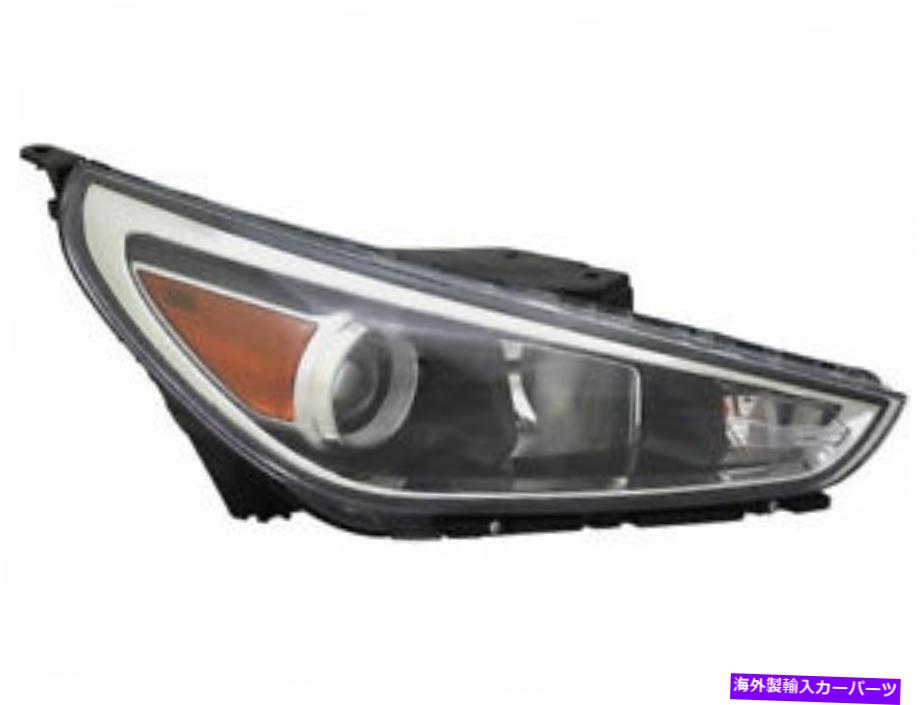 USヘッドライト 右側 - 代理客サイドヘッドライトアセンブリHyundai Elantra GT N735DS Right - Passenger Side Headlight Assembly For Hyundai Elantra GT N735DS【並行輸入品】