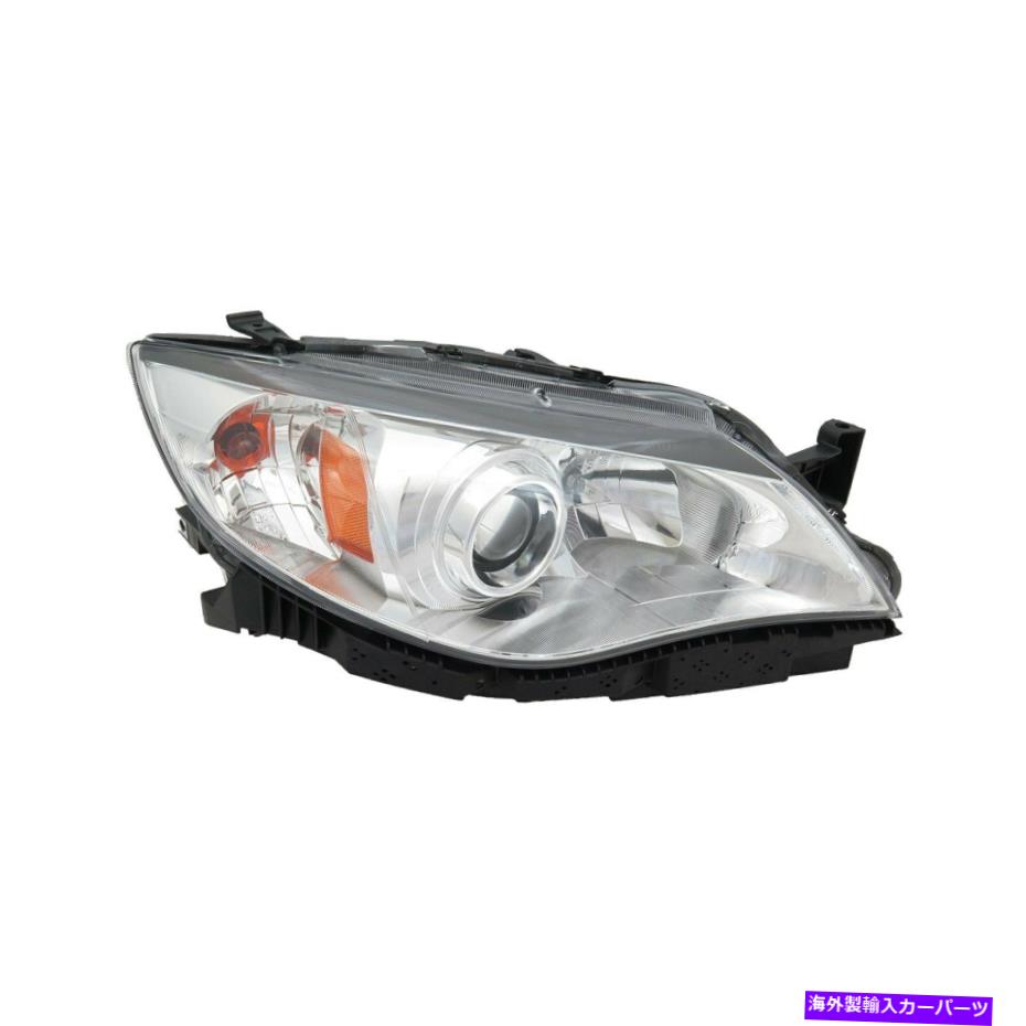 USヘッドライト Subaru WRX 12-14 Pacific Best P92775助手席側交換ヘッドライト For Subaru WRX 12-14 Pacific Best P92775 Passenger Side Replacement Headlight【並行輸入品】