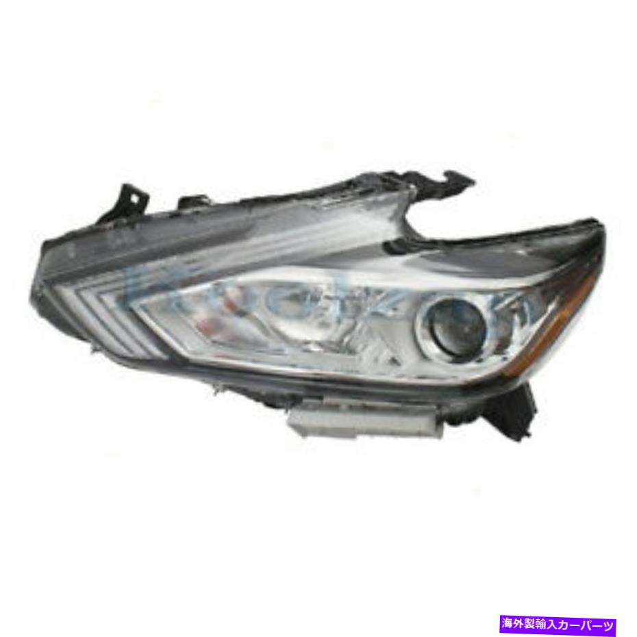 USヘッドライト 16-18 AltimaフロントヘッドライトヘッドランプヘッドライトW / Chrome Bezelドライバ側 For 16-18 Altima Front Headlight Headlamp Head Light w/Chrome Bezel Driver Side【並行輸入品】