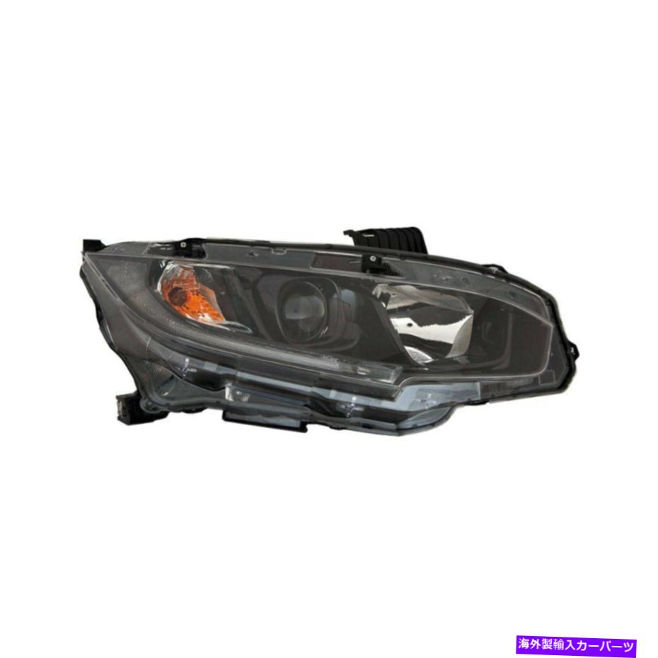 USヘッドライト ホンダシビック19-20 Sherman Passenter Sideの交換ヘッドライト用 For Honda Civic 19-20 Sherman Passenger Side Replacement Headlight【並行輸入品】 59,818円