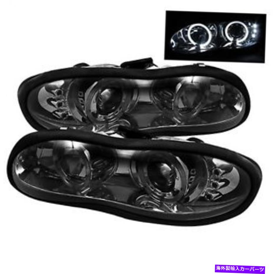USヘッドライト Spyder Auto 5009258 Halo LEDプロジェクターヘッドライトは98-02 Camaroにフィット Spyder Auto 5009258 Halo LED Projector Headlights Fits 98-02 Camaro【並行輸入品】