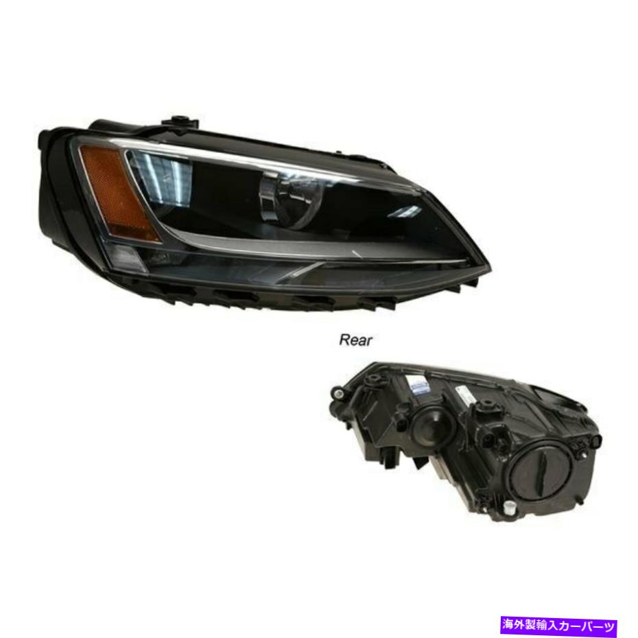 USヘッドライト Volkswagen Jetta 2011-2018 TYC旅客サイド交換ヘッドライト用 For Volkswagen Jetta 2011-2018 TYC Passenger Side Replacement Headlight【並行輸入品】
