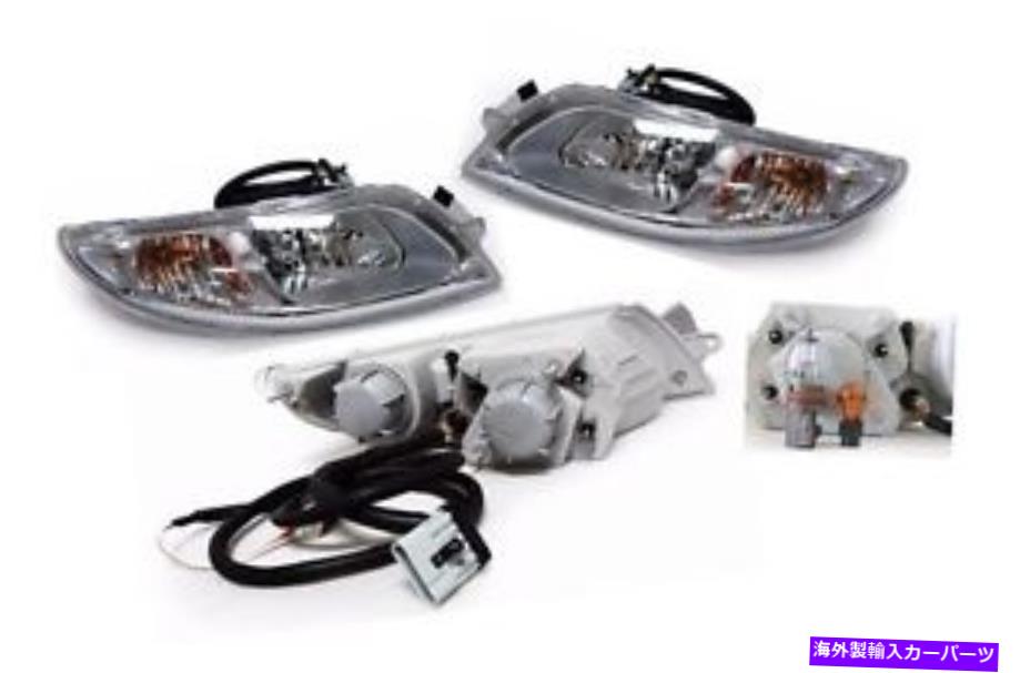 USヘッドライト 2003-2007国際トラックDurastar Transtarのための新しいクロムヘッドライトペア New Chrome Headlight PAIR FOR 2003-2007 International Truck DuraStar TranStar【並行輸入品】｜Us Custom Parts Shop USDM