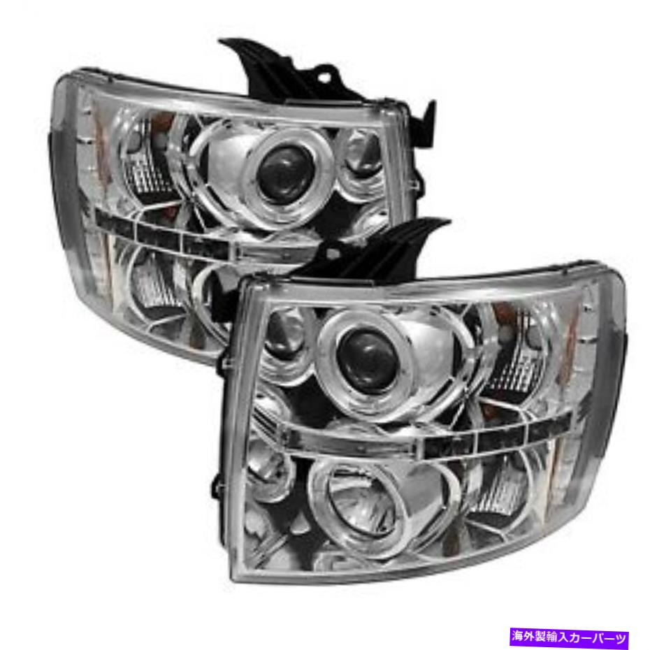 USヘッドライト Spyder Auto 5009500 Halo LEDプロジェクターのヘッドライト Spyder Auto 5009500 Halo LED Projector Headlights【並行輸入品】