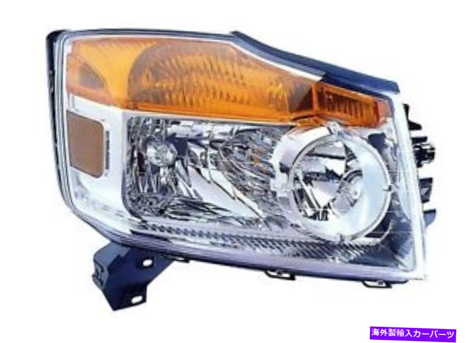 USヘッドライト ヘッドライトアセンブリ右マックスゾン315-1170R-AS 2008日産アルマダ Headlight Assembly Right Maxzone 315-1170R-AS fits 2008 Nissan Armada【並行輸入品】