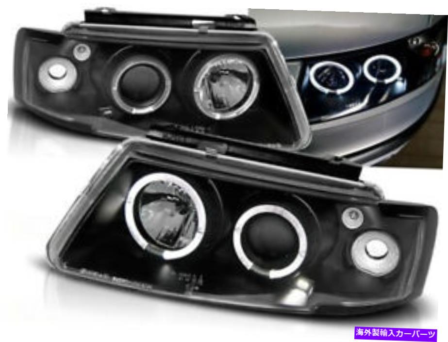 USヘッドライト Angel Eyes BlackのVW Passat B5 3B 1997 1999 1999 1999 Headlights for VW Passat B5 3B 1996 1997 1998 1999 2000 VR-1607 Angel Eyes Black【並行輸入品】｜Us Custom Parts Shop USDM