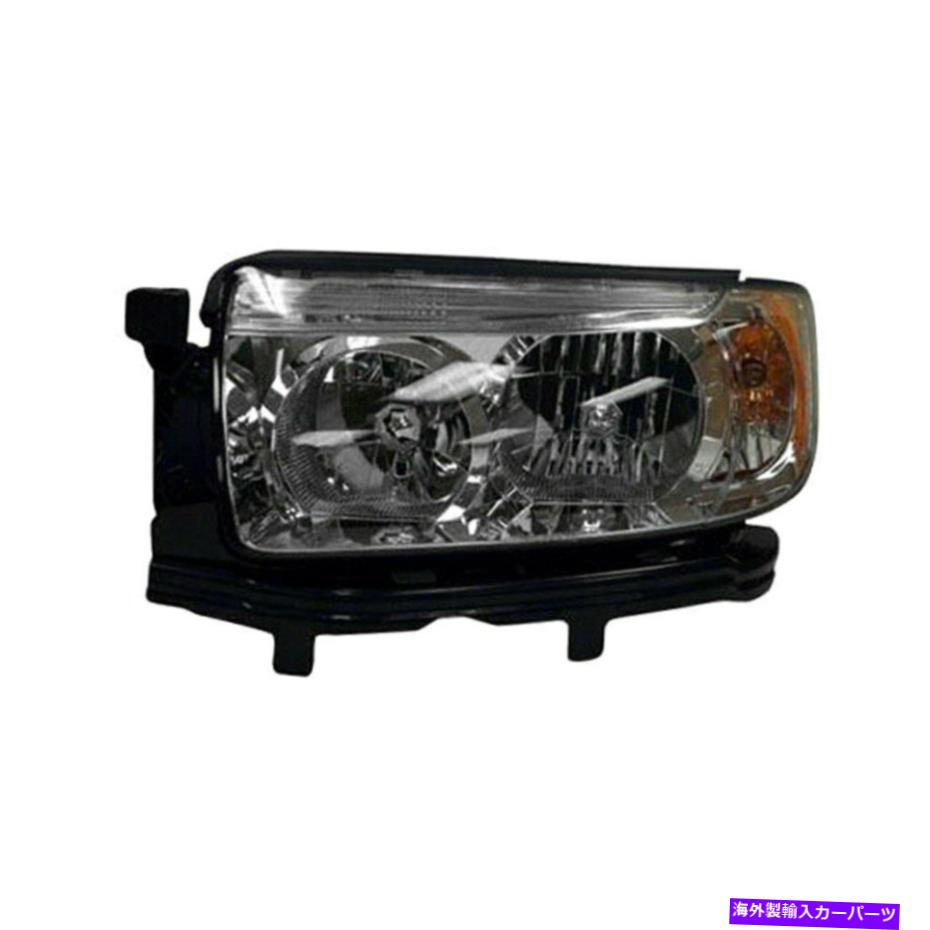 USヘッドライト Subaru Forester 06-08 Truparts SU2502119Cドライバ側の交換ヘッドライト For Subaru Forester 06-08 TruParts SU2502119C Driver Side Replacement Headlight【並行輸入品】