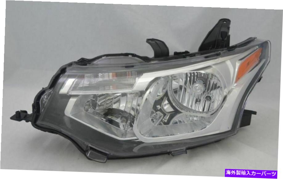 USヘッドライト 2014-2015三菱アウトランダードライバーサイドハロゲンヘッドライトLH For 2014-2015 Mitsubishi Outlander Driver Side Halogen Headlight LH【並行輸入品】|Us Custom Parts Shop USDM