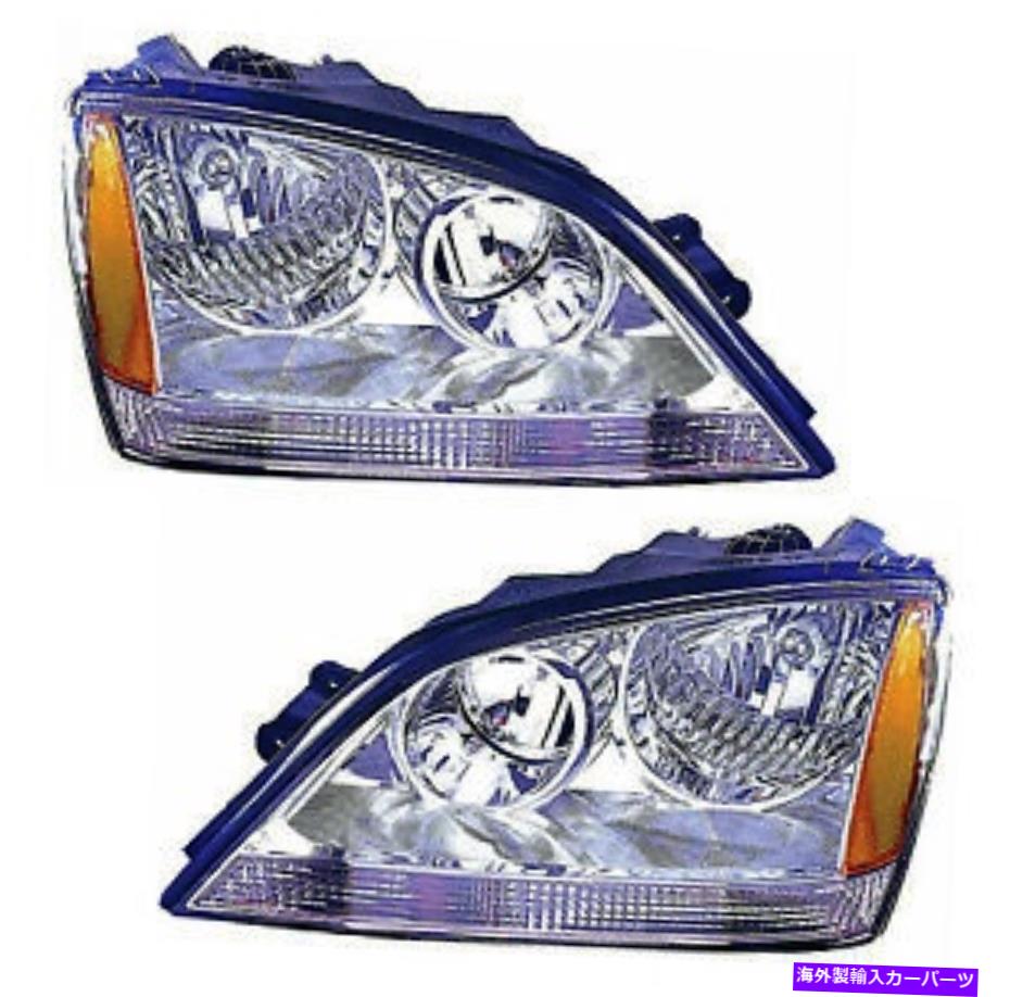 USヘッドライト 2003年2004年のKIA Sorentoヘッドライトペアセット For 2003 2004 Kia Sorento Headlights Pair Set【並行輸入品】 58,807円