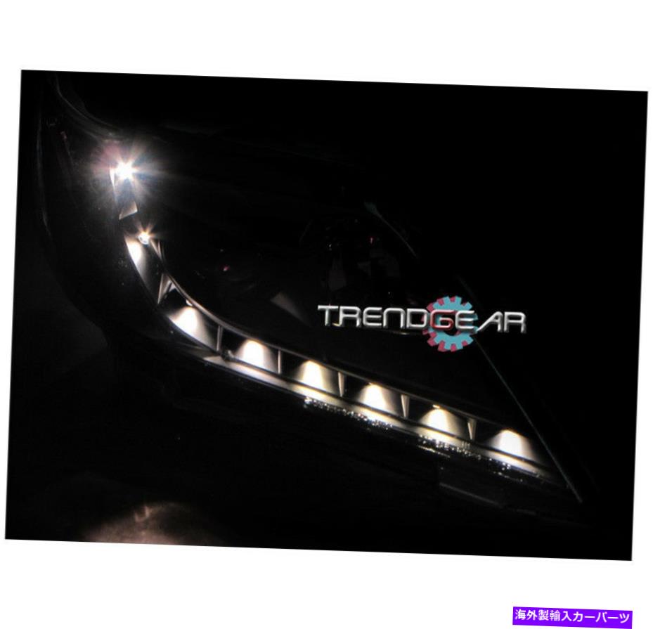USヘッドライト 2007年2008年2009年TOYOTA CAMRY DRL LEDブラックプロジェクターヘッドライトCELE XLE FOR 2007 2008 2009 TOYOTA CAMRY DRL LED BLACK PROJECTOR HEADLIGHT CE LE SE XLE【並行輸入品】