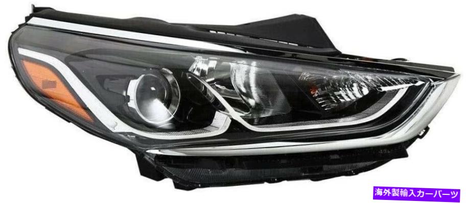 USヘッドライト Sonata 2018-2019のための新しいハロゲンヘッドライト（右助手席側） New Halogen Headlight for Sonata 2018-2019 (Right Passenger Side)【並行輸入品】｜Us Custom Parts Shop USDM