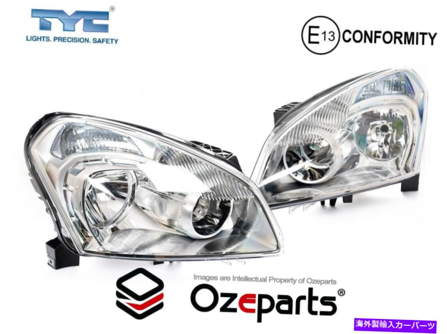 USヘッドライト Nissan Dualis J10シリーズ1 2007~2009用セット/ペアLH + RHヘッドライトランプ Set / Pair LH+RH Head Light Lamp For Nissan Dualis J10 Series 1 2007~2009【並行輸入品】｜Us Custom Parts Shop USDM