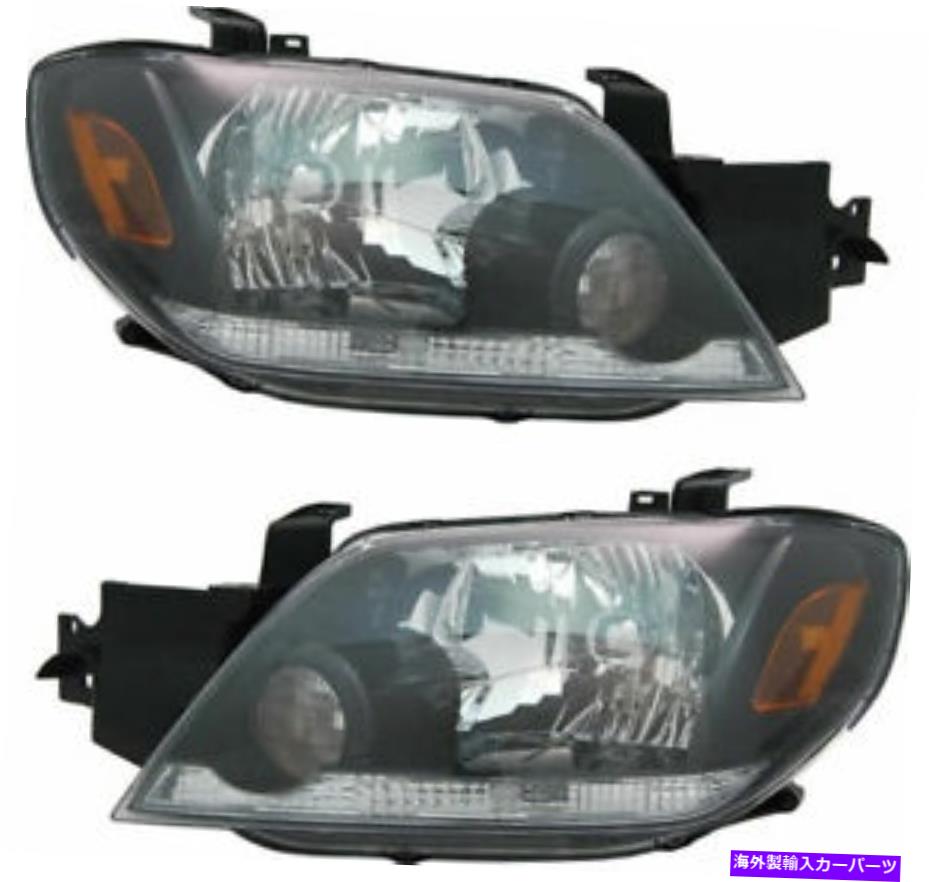 USヘッドライト MB Outlander 2003 2004 Headlight W / Oリレー左右ペアセット FITS FOR MB OUTLANDER 2003 2004 HEADLIGHT W/O RELAY RIGHT & LEFT PAIR SET【並行輸入品】|Us Custom Parts Shop USDM