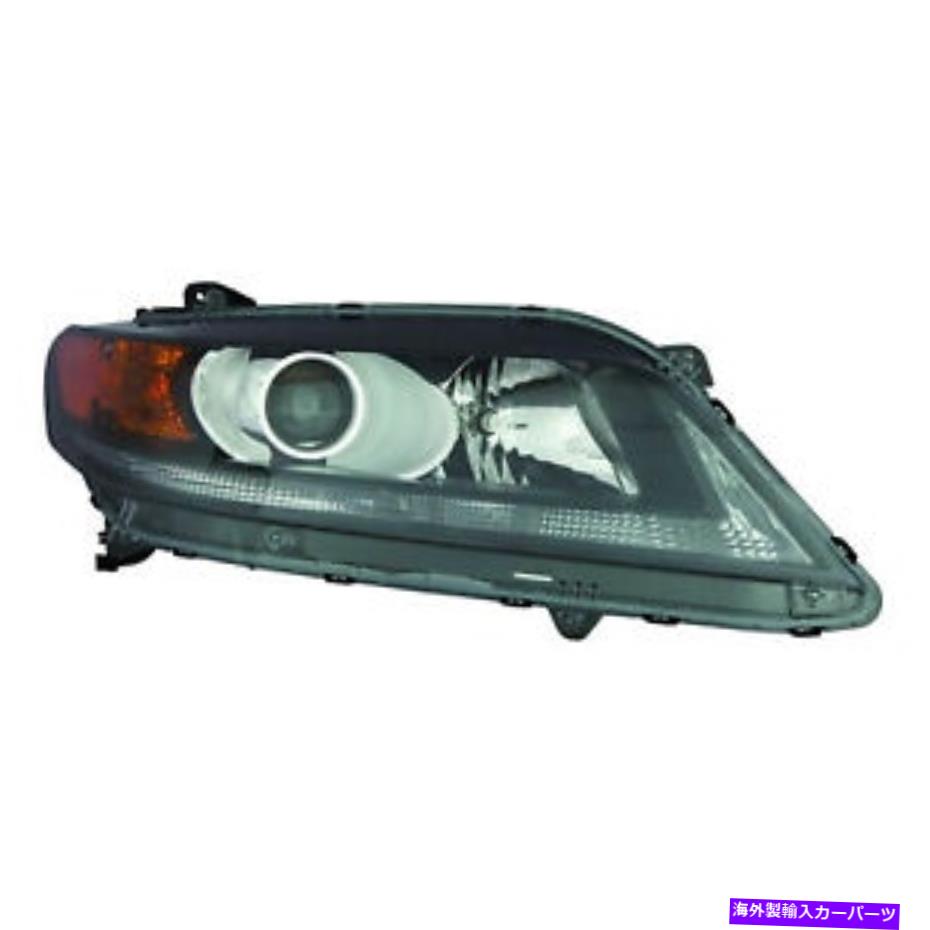 USヘッドライト Headlight Halogen Right Capa Fits 2013-2015ホンダアコードクーペ4CYL Headlight Halogen Right CAPA Fits 2013-2015 Honda Accord Coupe 4Cyl【並行輸入品】