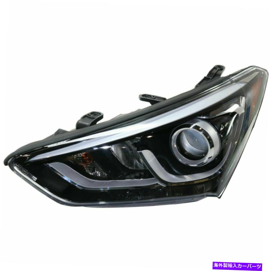 USヘッドライト ドライバー左LHヘッドランプアセンブリコンポジット2017 2018 Hyundaiサンタフェスポーツ Driver Left LH Headlamp Assembly Composite fits 2017 2018 Hyundai Santa Fe Sport【並行輸入品】｜Us Custom Parts Shop USDM
