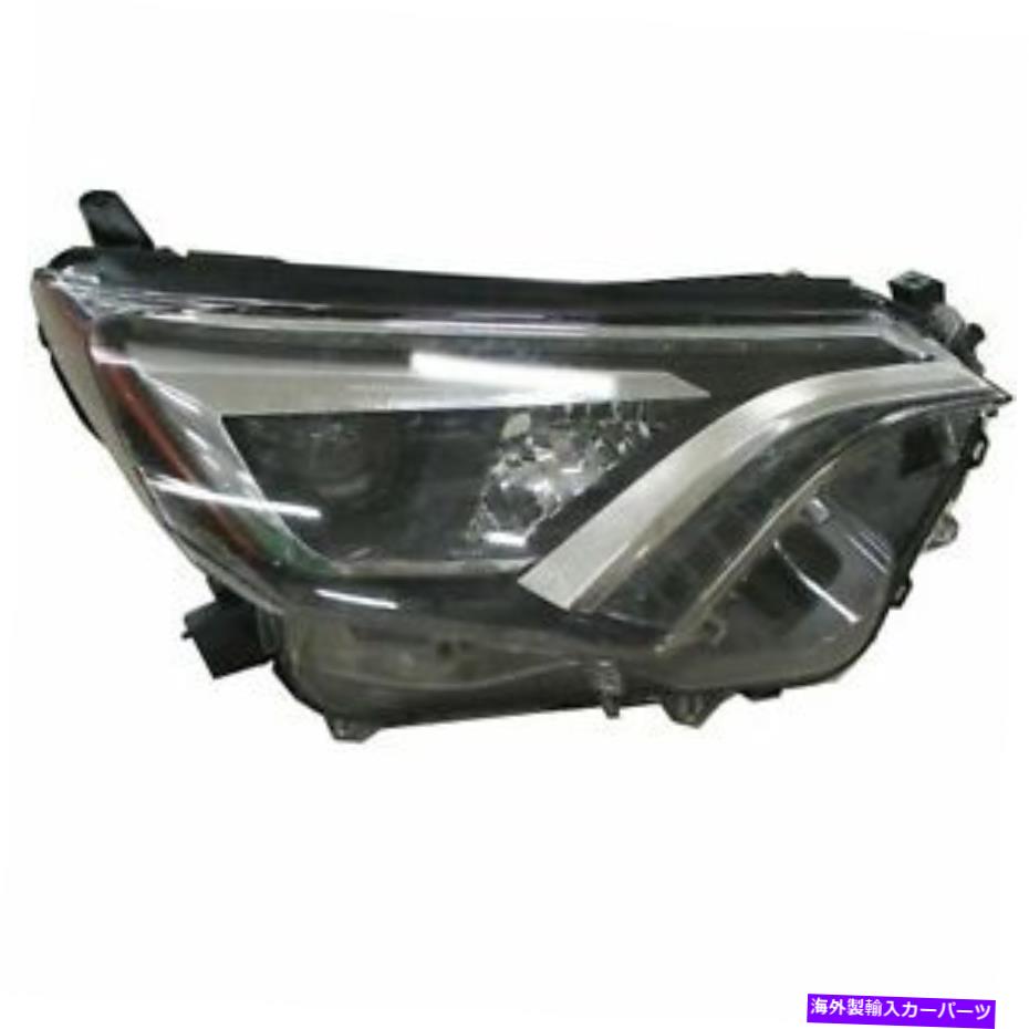 USヘッドライト 2016年 - 2018年TY RAV 4ハイブリッドLEDヘッドライト（日本）右助手席側 2016 - 2018 Fits For TY RAV 4 Hybrid LED Headlight (Japan) Right Passenger Side【並行輸入品】