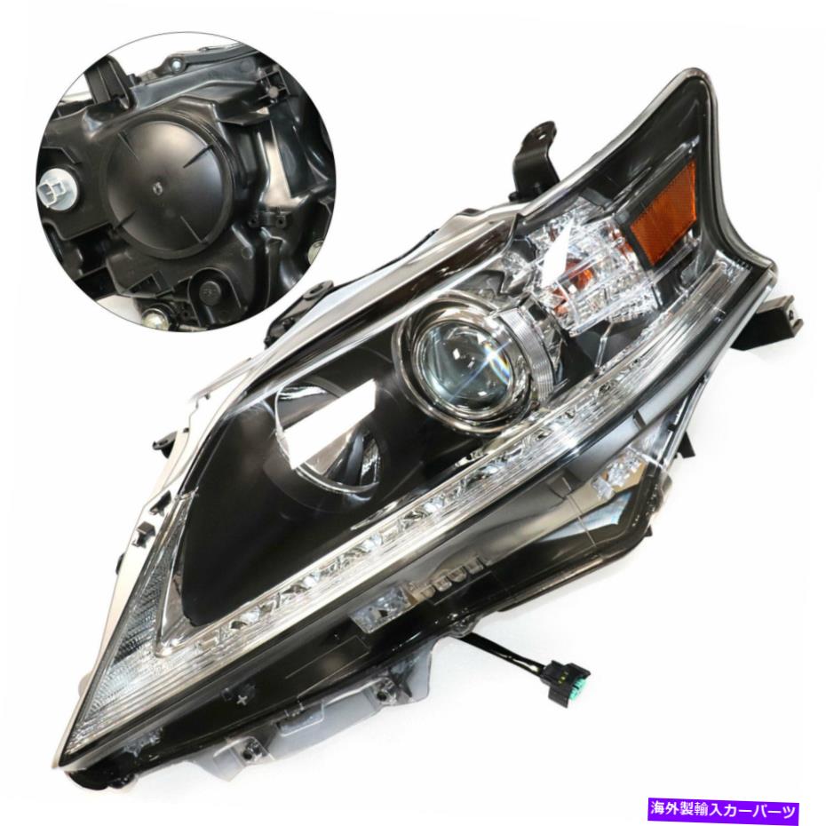 USヘッドライト 13-15 LEXUS RX350 / 450Hのための左運転側プロジェクターハロゲンヘッドライトアセンブリ Left Driver Side Projector Halogen Headlight Assembly FOR 13-15 Lexus RX350/450h【並行輸入品】