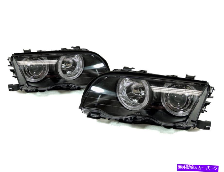 USヘッドライト 1999-2001 BMW E46 4DR SEDAN / 5DRワゴンのデポAngel Haloプロジェクターのヘッドライト DEPO Angel Halo Projector Headlights For 1999-2001 BMW E46 4DR Sedan / 5DR Wagon【並行輸入品】｜Us Custom Parts Shop USDM