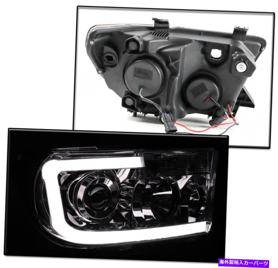 USヘッドライト Chrome LEDプロジェクターヘッドライト+ 2007-2013トヨタツンドラ/ 2008 +セコイアのための10K HID CHROME LED PROJECTOR HEADLIGHT+10K HID FOR 2007-2013 TOYOTA TUNDRA/2008+ SEQUOIA【並行輸入品】｜Us Custom Parts Shop USDM