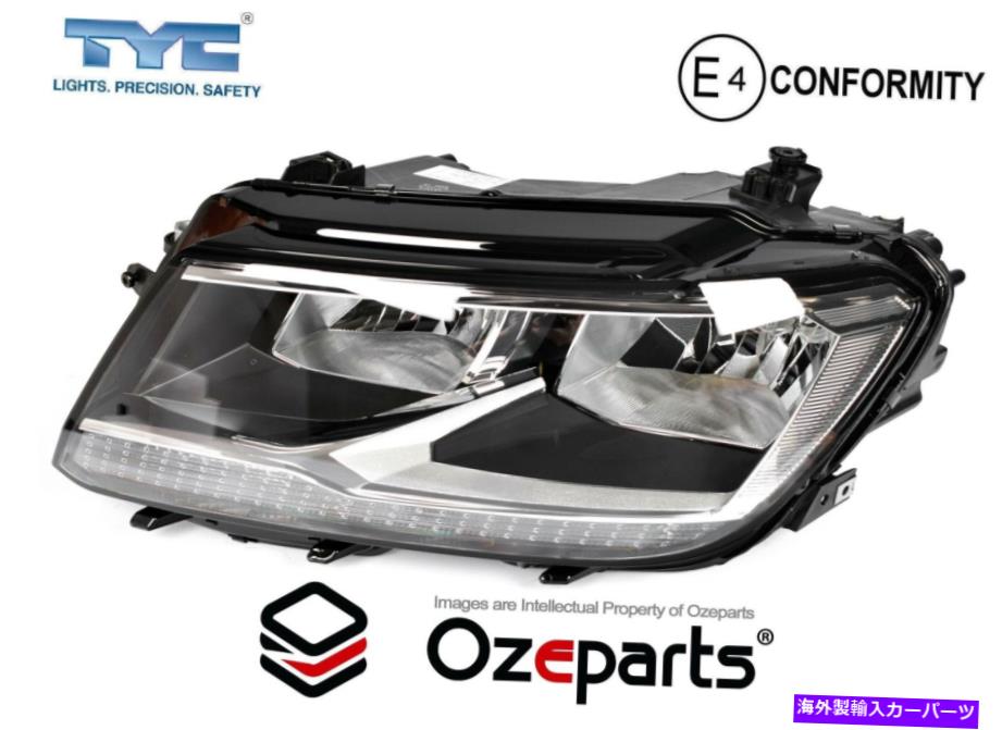 USヘッドライト LH左ハンドヘッドライトランプ（非LED）VW Volkswagen Tiguan 5N 2015年~2020 LH Left Hand Head Light Lamp (Non LED) For VW Volkswagen Tiguan 5N 2015~2020【並行輸入品】