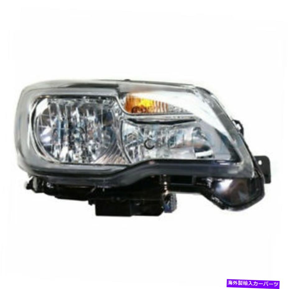 USヘッドライト 17-18フォレスターフロントヘッドライトヘッドランプハロゲンヘッドW /電球右側 CAPA For 17-18 Forester Front Headlight Headlamp Halogen Head w/Bulb Right Side【並行輸入品】 56,423円