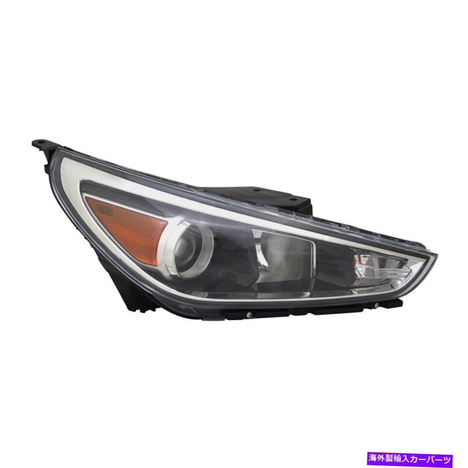 USヘッドライト ヘッドライトアセンブリ右TYC 20-16333-00フィット18-20 Hyundai Elantra GT Headlight Assembly Right TYC 20-16333-00 fits 18-20 Hyundai Elantra GT【並行輸入品】