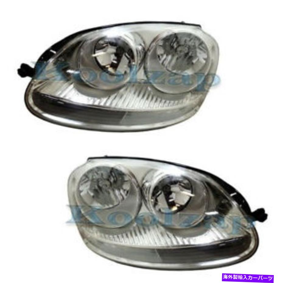 USヘッドライト VW Jettaヘッドライトヘッドランプハロゲンヘッドライトランプ左右サイドセットペアドット VW Jetta Headlight Headlamp Halogen Head Light Lamp Left Right Side Set PAIR DOT【並行輸入品】|Us Custom Parts Shop USDM