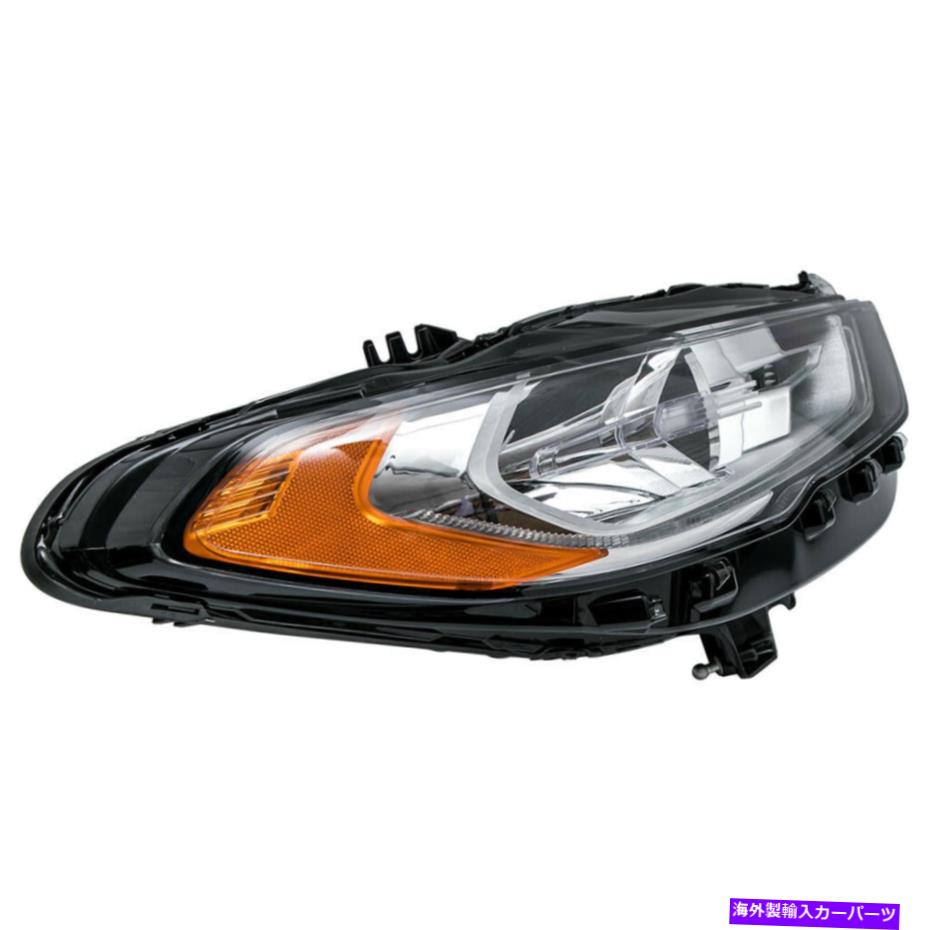 USヘッドライト フォードフュージョンのための右側クリアレンズハロゲンプロジェクションヘッドライトランプ17-19 Right Side Clear Lens Halogen Projector Headlight Lamp For Ford Fusion 17-19【並行輸入品】