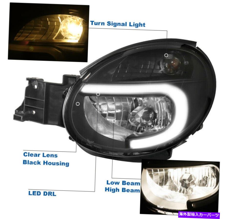 USヘッドライト 2002年2003年のスバルインプレッサWRX LEDブラック交換ヘッドライト+ DRLキット+ 6K HID For 2002 2003 Subaru Impreza WRX LED Black Replacement Headlight+DRL Kit+6K HID【並行輸入品】|Us Custom Parts Shop USDM