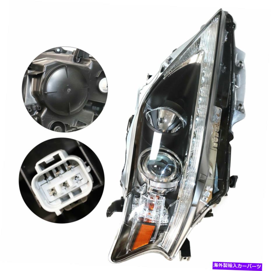 USヘッドライト 2013-2015 Lexus RX350 RX450H LEDブラックプロジェクターヘッドライト旅客right For 2013-2015 Lexus RX350 RX450h LED Black Projector Headlight Passenger Right【並行輸入品】