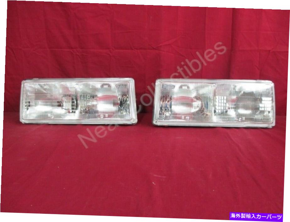 USヘッドライト NOS OEMキャデラックデヴィルFWDヘッドランプライト1991 - 93ペア NOS OEM Cadillac Deville FWD Headlamp Light 1991 - 93 PAIR【並行輸入品】