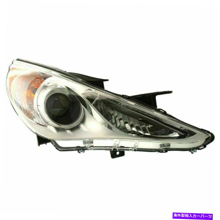 USヘッドライト HY2503159 11-14 Hyundai Sonata旅客サイドのヘッドライト HY2503159 Headlight for 11-14 Hyundai Sonata Passenger Side【並行輸入品】
