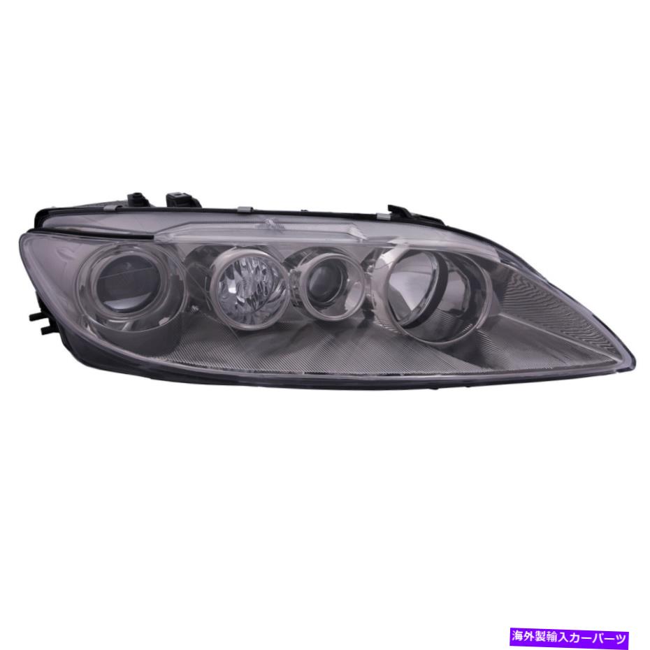 USヘッドライト ヘッドライトハロゲン＆フォッグライト標準タイプ右乗客2003-2005マツダ Headlight Halogen w/Fog Light Standard Type Right Passenger Fits 2003-2005 Mazda【並行輸入品】